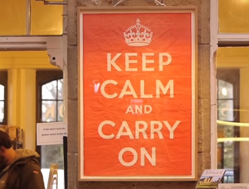 The fascinating story of the "Keep Calm and Carry On" poster - Sonny Melendrez - San Antonio Texas Motivational Speaker